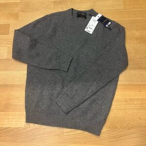 Piombo Cashmere Gray Men's Sweater